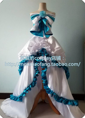 taobao agent Sword God Realm COS/COSPLAY Anime Costume Yasana Kirito Sao Wedding Water Elf