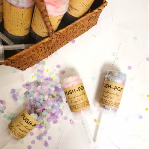 Ваш Forever Push -Tip Lexi Gift Gift Bar свадьба свадьба день рождения день рождения макарон бумага Crumber