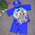 Nhanh chóng làm khô Hàn Quốc Altman Trẻ Em Áo Tắm Boy Bé Cậu Bé Lớn Áo Tắm Đặt Kem Chống Nắng Dễ Thương Chia Spa