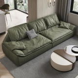 Ткань, современный одноразовый диван для гостиной с пухом, простой и элегантный дизайн, наука и технология