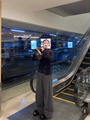 Зимние спортивные штаны, свободный крой