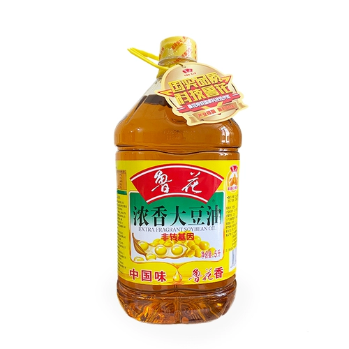 Luhua Grand Seybean Oil 5l негенетически ароматно ароматная трехуровневая соевая нефть Семейство с высоким уровнем пищевой масла подлинная гарантия бесплатная доставка