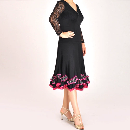 Malphical Dance Skirt Modern Big Practice Dance Dance Dance Dance Dance Юбка Plaza Dance Юбка Z-013