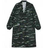 Униформа медсестры для работы, камуфляжный износостойкий длинный нагрудник, рабочая одежда, большой размер, свободный крой