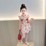 Кролик, летнее ципао, ретро модное ханьфу для девочек, платье