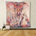 Châu Âu và Hoa Kỳ Phong cách Ấn Độ tấm thảm treo tường trang trí khăn bãi biển lớn khăn vuông vuông khăn choàng trang trí tường voi totem treo vải Tapestry