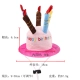 День рождения торт шляпа розовый