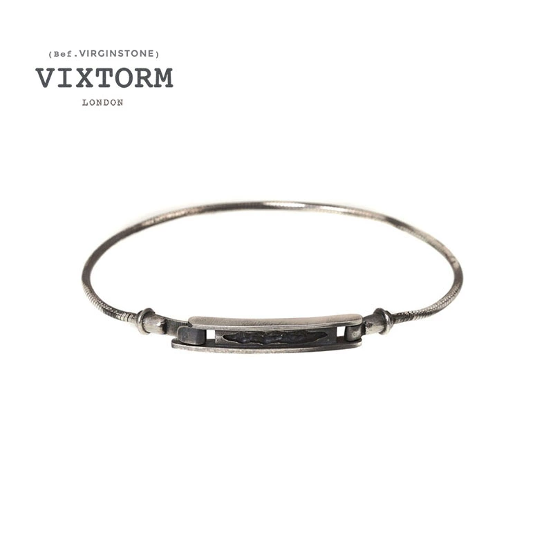 VIXTORM thiết kế ban đầu vòng tay bạc 925 nam và nữ thủy triều thương hiệu đơn giản mẫu bạc có thể được sử dụng với các cặp vợ chồng - Vòng đeo tay Clasp