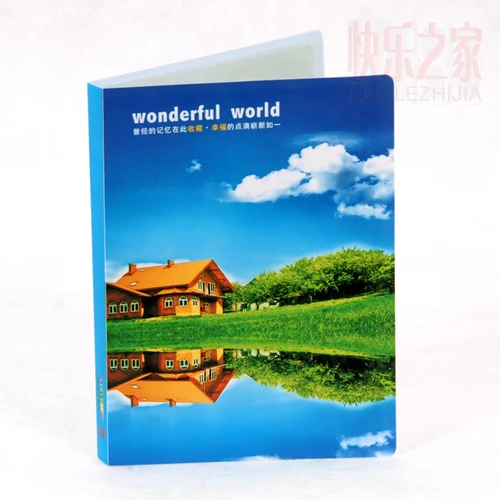 Пластиковый простой фотоальбом, 5 дюймов, 6 дюймовый, 7 дюймов