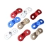 Lều tán dây rút khóa phụ kiện 2 lỗ kim loại điều chỉnh màu sắc khóa hợp kim nhôm đôi mắt Amazon điều chỉnh khóa
