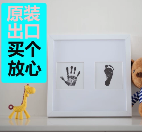 Детские отпечатки рук и ног, чернильная подушечка для новорожденных, детская хваталка, сувенир, подарок на день рождения