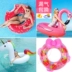Donut vòng bơi dành cho người lớn phao cứu sinh nách vòng tăng dày inflatable float flamingo unicorn con phao tập bơi Cao su nổi