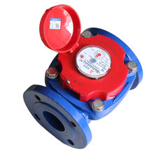 Водосчетчик 正品埃美柯可拆螺翼干式热水表lxlgr铸铁法兰式浴室水车用90度070