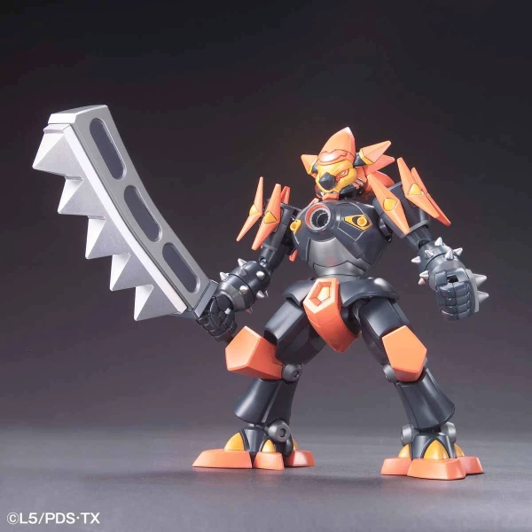 Spot Bandai Repecked Bouncing Fighter Carton Fighter LBX 004 Destruction King Hakai-O сборка