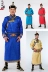 New Mông Cổ quần áo nam dành cho người lớn Mông Cổ áo dài hiệu suất trang phục của nam giới trang phục dân tộc sân khấu trình diễn Trang phục dân tộc