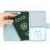 Korea LINE FRIENDS x MONOPOLY Hộ chiếu Clip ID Da ngắn Hộ chiếu nữ Du lịch