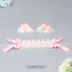 Sweet cosplay kẹp tóc tai mèo lolita nơ headband handmade đôi mô phỏng tai động vật mũ đội đầu 