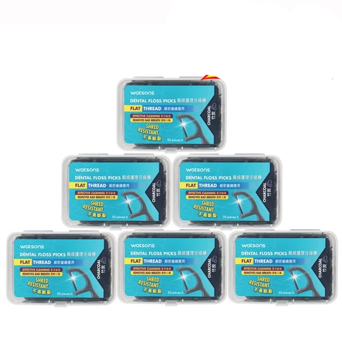 Watsons, импортная зубная нить, 300 шт, Гонконг