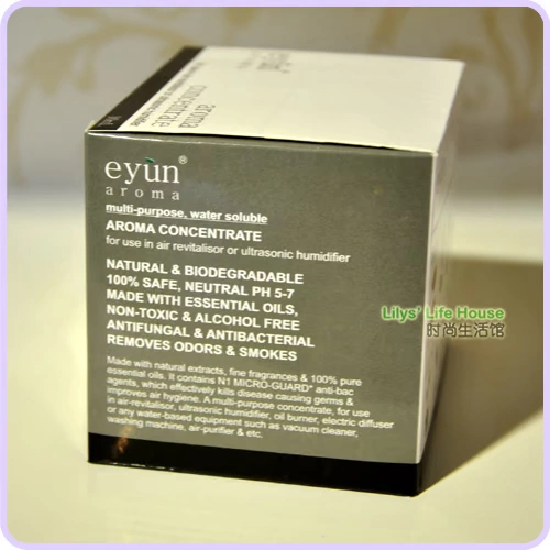 Eyun chính hãng ion âm không khí khuếch tán tươi ẩm máy đốt nhang lò hương tinh dầu hòa tan trong nước - Sản phẩm hương liệu