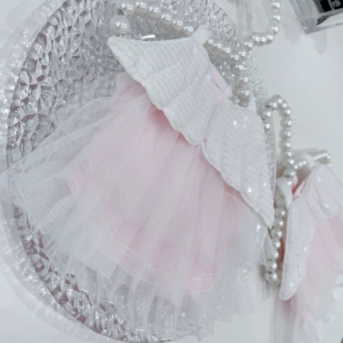 Ангельские ручные модели, кошки, собаки и марлевые юбки, маленькие собаки, Тедди, новый домашний костюм Risaer