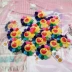 Takashi Murakami KaiKaiKiKi Huachen Yuhuahua với đầy màu sắc sun flower pendant huy hiệu trâm treo đồ trang trí