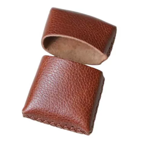 Зажигалка, кожаный защитный чехол, сумка для техники, из натуральной кожи, воловья кожа