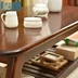 Gỗ rắn bàn cà phê đơn giản phòng khách hiện đại phong cách Trung Quốc bàn cà phê bảng căn hộ nhỏ lắp ráp vuông bàn thấp sáng tạo bàn trà nhỏ bàn sofa hiện đại Bàn trà