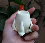 Турецкий мастер ручной работы Рейс натуральный оригинальный море -пузырьковый камень скульптуры дракона хватает яйца схватить яичный дым Специальные ингредиенты специальные ингредиенты