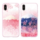 Apple, iPhone 8, свежий розовый японский чехол для телефона *S *S, 8plus, iphone
