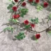Mô phỏng hoa hồng nhánh cây mây cây nho nho lá xanh nhà khách phòng khách tường trang trí cây xanh - Hoa nhân tạo / Cây / Trái cây