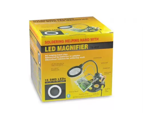 Лупа с подсветкой, универсальный вспомогательный мобильный телефон, набор инструментов