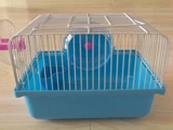 Бесплатная доставка Odaya Hamster Cage Cage Listed Cage Простая портативная внутренняя хомяка поставляет фундамент клетки золотой шелковый медведь клетки