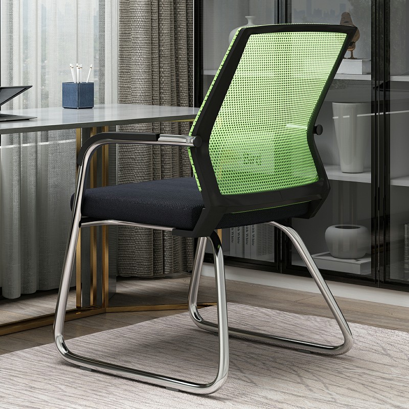 Bold reinforced black frame fluorescent green mesh