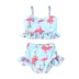 Đồ bơi trẻ em váy xẻ bé công chúa nữ lớn Hàn Quốc dễ thương bikini in flamingo áo tắm - Bộ đồ bơi của Kid