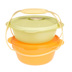 Authentic lò vi sóng Tupperware Bữa ăn lò vi sóng âm nhạc di động 4 bộ thiết lập Hộp cơm trưa lò vi sóng Bát riêng - Hộp cơm điện sưởi ấm hộp cơm cắm điện giữ nhiệt komasu Hộp cơm điện sưởi ấm