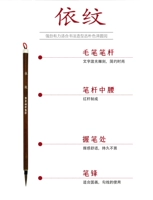 [Yangzhou Zhuxuan] рисовать кисть лист сухожилие зацепите щетку Гонгби для рисования кисти для волос