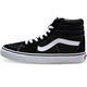 Vans sk8-hi cao để giúp người mẫu cổ điển màu đen và trắng lông nam và giày vải thông thường giày skate VN0D5IB8C giày lười thể thao nam Dép / giày thường