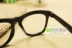 Kính râm của trẻ em Hàn Quốc khung không có ống kính da báo retro cha mẹ trẻ em và cô gái đeo kính gọng đen gọng kính cận nam đẹp Kính đeo mắt kính