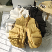 17 mùa thu và mùa đông chính đẩy vest vest Hồng Kông gió bông vest giản dị vest 311A-1-MJ01p70