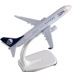 OEM chuyên nghiệp mô hình máy bay quà tặng nhà máy trực tiếp Boeing B737 Sơn Đông hợp kim hàng không mô hình máy bay 16cm - Mô hình máy bay / Xe & mô hình tàu / Người lính mô hình / Drone máy bay trực thăng điều khiển từ xa Mô hình máy bay / Xe & mô hình tàu / Người lính mô hình / Drone