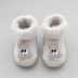 Giày dép cho bé mùa đông dày ấm và nhung cho bé giày đế mềm đế mềm không trơn trượt - Vớ Vớ