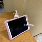 Симпатичная звезда Dewer лысый кролик Трехмерный силиконовый защитный iPad Защиты