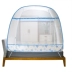 Mông Cổ yurt ba cửa lắp đặt miễn phí cửa lưới chống muỗi 1,8m giường đôi mã hóa hộ gia đình dày gấp đáy 1,2m1,5m - Lưới chống muỗi