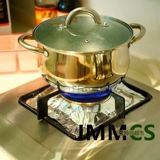 Кухонная газовая плита масла -надежная подушка круглая квадратная квадратная форма алюминиевая фольга