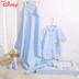 Disney babyiesies quần áo sơ sinh mùa thu và mùa đông 0-3 tháng áo choàng cotton cho bé sơ sinh hộp quà trăng tròn