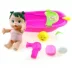 Búp bê tắm heo con, bồn tắm trẻ em, em bé, pug, em bé, tắm, đồ chơi nước, chơi đồ chơi nhà đồ chơi trí tuệ cho bé Đồ chơi gia đình