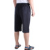 Trung niên quần short nam mặc mùa hè đàn hồi cao eo 8 casual 7 điểm quần lớn 衩 cha bảy quần lỏng phần mỏng