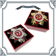 Huân chương Chiến tranh yêu nước hạng nhất của Liên Xô mạ vàng 4,8cm (pin) - Trâm cài