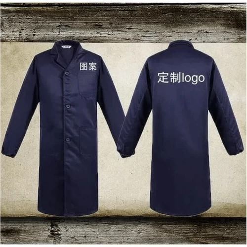 Камуфляжная пальто длинное грязь -устойчивая рабочая одежда Утренняя услуги страхования рабочей силы Служба покрытие наводка завод чистого пальто бесплатно вышивка