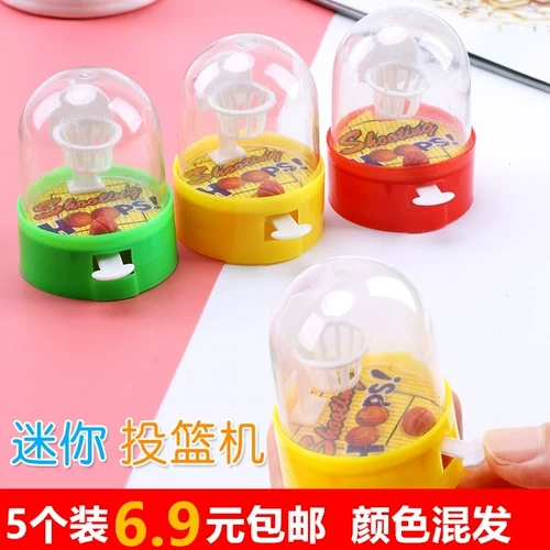 Маленькая баскетбольная игровая приставка, интерактивная настольная игра, интеллектуальная игрушка, для детей и родителей, антистресс